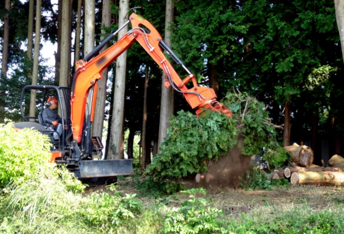 초록손 굴삭기 전문 작업